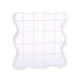 Selos Para Crianças Selos Infantis Blocos De Carimbo Para Fazer Blocos De Carimbo Com Grade Blocos De Selos Transparentes Criando Blocos De Selos Acrílico Filho Ferramenta
