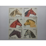 Selos Romênia Série Cavalos