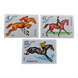 Selos União Soviética Criação De Cavalos 1982