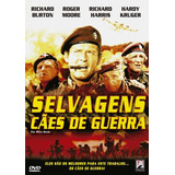 Selvagens Cães De Guerra Dvd Richard Burton Roger Moore