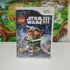 Sem Jogo - Capa E Manual Lego Star Wars 3 Nintendo Wii 