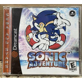 Sem O Disco: Sonic Adventure Dreamcast Original Capa Manual