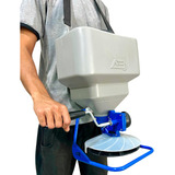 Semeadora E Adubadora Manual Grãos Miúdos 17l Cinza Azul
