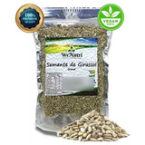Semente De Girassol Pepita 1kg Wenutri Com Nota Fiscal Full
