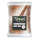 Semente De Linhaça Marrom Qualidade Premium 1kg Niyati