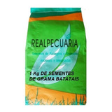 Sementes De Grama Batatais Incrustada 1 Kg Rende Até 150m2 