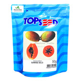 Sementes De Mamao Sunrise Solo C 100 Gramas 2x50g 