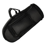 Semi Case Bag Para Trombonito Master Luxo Couro Pelucia