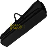 Semi Case Bag Trombone Longo Sib Master Luxo Couro Pelucia