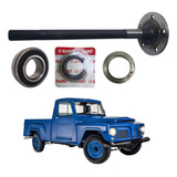 Semi Eixo Traseiro Esquerdo F 75 Ford Willys 1969 1981 Jg