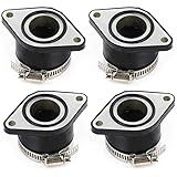 SEMOLTO Coletor De Admissão Do Carburador Coletor De Admissão Junta De Bota Soquete De Flange De Carburador Compatível Com Suzuki GS850G 1980 1983 GS850GL 1980 1983 13110 45100 13120 45100