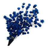 Sempre Viva Florzinha 500 Un Azul Royal Decoração Arranjos 