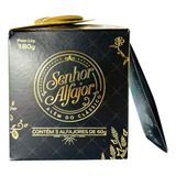 Senhor Presente 02alfajor Chocolate Meio Amargo 01 Branco