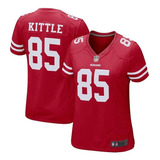 Senhora Camiseta San Francisco 49ers Número 85 George Kittle