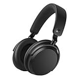 Sennheiser Fones De Ouvido Bluetooth Sem Fio Accentum - Bateria Com Duração De 50 Horas- Áudio- Cancelamento De Ruído Híbrido -Anc-- Conforto O Dia Todo E Captação De Voz Nítida Para Chamadas- Pret