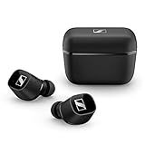 Sennheiser Fones De Ouvido Sem Fio CX 400BT True Fones De Ouvido Intra Auriculares Bluetooth Para Música E Chamadas Com Cancelamento De Ruído E Controles De Toque Personalizáveis Preto
