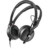 Sennheiser Pro Audio Fones De Ouvido Intra-auriculares Profissionais HD 25 Para DJ- Preto