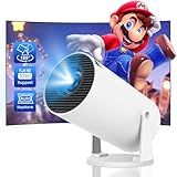 Sensibo Mini Projetor Portatil Smart Android11 Suporte 1080p 4K 720P Nativo 200 ASIN 8000 Lux 5G BT5 WIFI6 180 Girável Automática Keystone Cinema Casa HDMI Para Phone Notebook TV Stick PS5