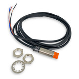 Sensor Autonics Sensor Curto Indutivo Pnp Na M12 Pr12 4dp