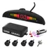 Sensor De Estacionamento Ré Buzzer Universal 3 Cores Display Cor Preto