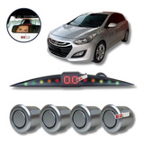 Sensor De Estacionamento Ré Visor Slim Gm Hyundai I30 Todos