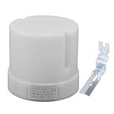 Sensor De Fotocélula Interruptor De Luz Externa Sensor De Controle De Luz Crepúsculo Ao Amanhecer Controle Fotoelétrico Plugue De Trava Giratória Aplicável Para Ambientes Externos