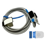 Sensor De Oximetria Tipo Clip Compatível Com Monitor Ge
