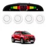 Sensor De Ré Estacionamento Branco Chevrolet Tracker 2018