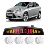 Sensor De Ré Estacionamento Branco Ford Focus 2014...