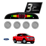 Sensor De Ré Estacionamento Prata Ford Ranger Basic 2014