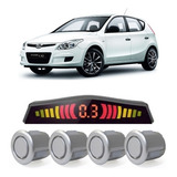 Sensor De Re Estacionamento Prata Hyundai I30 2009 