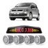 Sensor De Re Estacionamento Prata Vw Fox Gii 2014...