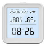 Sensor De Temperatura E Umidade Tuya Display App Celular