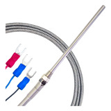 Sensor De Temperatura Termistor Pt100 M8x100mm 1 Metro