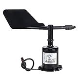 Sensor De Vento Grau Medidor De Vento Transdutor De Vento Para Instrumentos De Velocidade Transmissor De Policarbonato Vento Para Medição De Velocidade Para Medidor De Vento