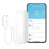 Sensor Detector De Vazamento De Água Wifi Tuya Inteligente