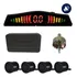 Sensor Estacionamento 4 Sensores Ré Display Led Cor Preto