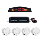 Sensor Estacionamento Ré 4 Sensores Display Cores Universal