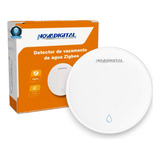 Sensor Inteligente Detector De Vazamento De Água Novadigital Wt zb Cor Branco