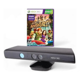 Sensor Kinect Xbox 360   Jogo Kinect Adventures Envio Rápido