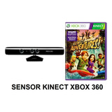 Sensor Kinect Xbox 360   Jogo Kinect Adventures Original