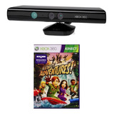 Sensor Kinect Xbox 360 Original Microsoft E Jogo Adventures