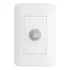 Sensor Presença Movimento 4x2 Exatron Lesp4000 Xc Configuração App Xcontrol Branco