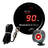 Sensor Temperatura Bloco Motor Medidor Digital Carro Led Vm
