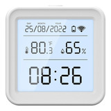 Sensor Temperatura Umidade Wifi Tuya Smart Alexa Siri Google