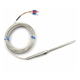 Sensor Termopar Pt100 Haste 100mm