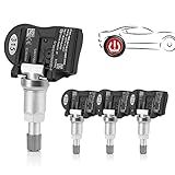 Sensor TPMS 5139640AA Conjunto De 4 Sensores De Monitoramento De Pressão De Pneu De 315 MHz Compatíveis Com Chrysler Dodge Jeep Ram 300 Town Country Charger Wrangler TPS Com Haste De