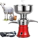 Separador Centrífugo Elétrico De Creme De Leite Centrífuga De Cozinha Separadora De Creme 110V 220V Transforma Leite Cru Ou Integral Em Creme E Leite Desnatado