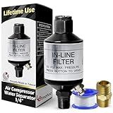 Separador De água Do Compressor De Ar Filtro De Compressor De Ar Resistente Oferece Ar Limpo E Seco Secador De Ar Comprimido Com Válvula De Drenagem Da LE LEMATEC
