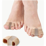 Separador De Dedos Joanete Dois Dedos Silicone 4 Pcs